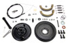 V-Twin - 22-0776 - Brake Backing Plate Kit - Fits 1936-1948 Harley-Davidson UL, 1936-1940 EL, 1941-1948 FL
