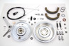 V-Twin - 22-0780 - Brake Backing Plate Kit - Fits 1936-1948 Harley-Davidson UL, 1936-1940 EL, 1941-1948 FL