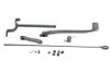 V-Twin - 22-0812 - Brake Pedal Linkage Kit Rear Chrome - Fits 1952-1956 Harley-Davidson K, 1957-1966 XL