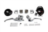 V-Twin - 22-0817 - Smooth Contour Handlebar Control Kit Chrome