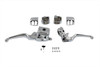 V-Twin - 22-0821 - Smooth Contour Handlebar Control Kit Chrome - Fits 1996-2006 Harley-Davidson FXST, 1996-2006 FLT (does not work with cruise control), 1996-2003 XL, 1996-2006 FLST, FXDWG, FXD