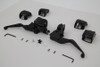 V-Twin - 22-0835 - Handlebar Control Kit Black - Fits 2004-2006 Harley-Davidson XL