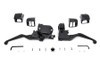 V-Twin - 22-0838 - Handlebar Control Kit Black - Fits 2007-2013 Harley-Davidson XL