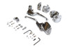 V-Twin - 22-0881 - Chrome Handlebar Control Kit - Fits 1996-2007 Harley-Davidson FLT