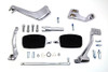V-Twin - 22-0961 - Chrome 3 inch Extension Mid Control Kit with Mini Footboards