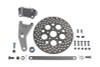 V-Twin - 22-1067 - GMA Anodized Rear Caliper Conversion Kit and 11-1/2 inch Dis - Fits 1973-1984 Harley-Davidson FX, FL