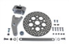 V-Twin - 22-1067 - GMA Anodized Rear Caliper Conversion Kit and 11-1/2 inch Dis - Fits 1973-1984 Harley-Davidson FX, FL