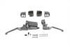 V-Twin - 22-1099 - Chrome Handlebar Control Kit - Fits 1984-1995 Harley-Davidson FLT