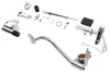 V-Twin - 22-1130 - Mid Brake Control Kit Chrome - Fits 1973-1978 Harley-Davidson FX