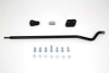V-Twin - 22-1679 - Reduced Reach Forward Control Adapter Kit Gloss Black - Fits 2006-2017 Harley-Davidson FXD, FXDWG