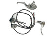 V-Twin - 22-1836 - Handlebar Control Kit Chrome - Fits 2018-2020 Harley-Davidson FXST, 2015-2017 FLST (without cruise control, except FLSS, FLSTFBS), 2018-2020 FLST