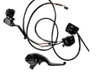 V-Twin - 22-1837 - Handlebar Control Kit Black - Fits 2018-2020 Harley-Davidson FXST, 2015-2017 FLST (without cruise control, except FLSS, FLSTFBS), 2018-2020 FLST