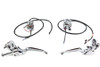 V-Twin - 22-1838 - Handlebar Control Kit Chrome - Fits 2012-2017 Harley-Davidson FXD, 2011-2014 FLS, 2011-2013 FXCW, FXCWC, 2011-2014 FLST, FXS