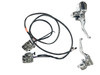 V-Twin - 22-1844 - Handlebar Control Kit Chrome - Fits 2014-2020 Harley-Davidson XL