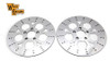 V-Twin - 23-0033 - 11-1/2 inch Front Brake Disc Set 5-Spoke Style - Fits 1984-1999 Harley-Davidson FXST, 1986-1999 FLST, 1991-1994 FXD, 1984-1999 XL, 1984-1994 FXR