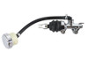 V-Twin - 23-0042 - Rear Master Cylinder Assembly Chrome - Fits 2007-2013 Harley-Davidson XL