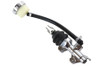V-Twin - 23-0042 - Rear Master Cylinder Assembly Chrome - Fits 2007-2013 Harley-Davidson XL