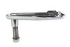 V-Twin - 23-0102 - Rear Brake Pedal Mount Plate Chrome - Fits 1970-1978 Harley-Davidson FL