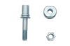 V-Twin - 23-0127 - Rear Brake Backing Plate Pivot Stud Kit - Fits 1952-1956 Harley-Davidson K, 1957-1972 XL