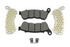 V-Twin - 23-0191 - Zinc Duro Kevlar Front Brake Pad Set