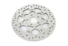 V-Twin - 23-0232 - Floating Stainless Steel Mirror Polished 11.8 inch Front Bra - Fits 2015-2020 Harley-Davidson FLST, 2014-2020 XL, 2015-2020 FXST, FLRT