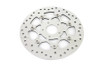V-Twin - 23-0232 - Floating Stainless Steel Mirror Polished 11.8 inch Front Bra - Fits 2015-2020 Harley-Davidson FLST, 2014-2020 XL, 2015-2020 FXST, FLRT