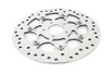 V-Twin - 23-0232 - Floating Stainless Steel Mirror Polished 11.8 inch Front Bra - Fits 2015-2020 Harley-Davidson FLST, 2014-2020 XL, 2015-2020 FXST, FLRT