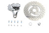 V-Twin - 23-0281 - Chrome Rear 4 Piston Caliper and 11-1/2 inch Disc Kit - Fits 1987-1999 Harley-Davidson FLST, FXST
