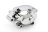 V-Twin - 23-0286 - Chrome 4 Piston Front Brake Caliper Left Side