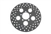V-Twin - 23-0342 - 10 inch Drilled Front Brake Disc