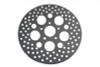 V-Twin - 23-0343 - 11-1/2 inch Drilled Front Brake Disc