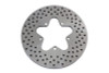 V-Twin - 23-0354 - 11-1/2 inch Drilled Rear Brake Disc