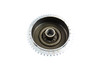 V-Twin - 23-0435 - Rear Hydraulic Brake Drum Chrome - Fits 1967-1972 Harley-Davidson FL, 1971-1972 FX