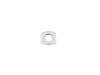V-Twin - 23-0452 - Rear Mechanical Brake Lock Plate Chrome - Fits 1937-1948 Harley-Davidson UL, 1936-1940 EL, 1941-1957 FL
