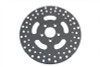 V-Twin - 23-0468 - 11-1/2 inch Drilled Rear Brake Disc