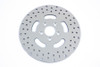 V-Twin - 23-0468 - 11-1/2 inch Drilled Rear Brake Disc
