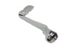 V-Twin - 23-0473 - Forward Brake Pedal Adjustable Chrome - Fits 2000-2010 Harley-Davidson FLST, 1997-2007 FLT
