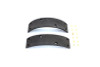 V-Twin - 23-0506 - Front Brake Shoe Linings with Rivets