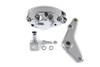 V-Twin - 23-0539 - Chrome 1-Piston Rear Banana Caliper with Bracket - Fits 1973-1980 Harley-Davidson FL, FX