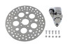 V-Twin - 23-0541 - Chrome Front Left Side Caliper and 11-1/2 inch Disc Kit - Fits 1984-1999 Harley-Davidson FXST, 1991-1999 FXDWG, 1986-1999 FLST
