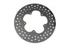 V-Twin - 23-0636 - 11-1/2 inch Front Brake Disc Clover Leaf Style