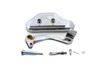 V-Twin - 23-0672 - Pedal and Master Cylinder Cover Kit Chrome - Fits 1982-2003 Harley-Davidson XL