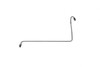 V-Twin - 23-0700 - Steel Rear Brake Line Chrome - Fits 1958-1969 Harley-Davidson FLH, FL