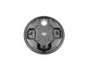 V-Twin - 23-0715 - Rear Hydraulic Backing Plate Black