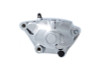 V-Twin - 23-0851 - Silver 2 Piston Front Brake Caliper Left Side