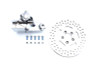 V-Twin - 23-1097 - Chrome Rear 4 Piston Caliper and 11-1/2 inch Disc Kit
