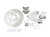 V-Twin - 23-1125 - Rear Caliper Kit Chrome - Fits 1987-1999 Harley-Davidson FLST, FXST
