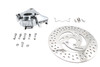 V-Twin - 23-1154 - Black Rear 1 Piston Caliper and 11-1/2 inch Disc Kit