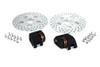 V-Twin - 23-1214 - Front Dual Disc Caliper and 10 inch Disc Kit Black - Fits 1973-1983 Harley-Davidson XL, 1980-1983 FX