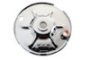 V-Twin - 23-1333 - Rear Brake Backing Plate Chrome